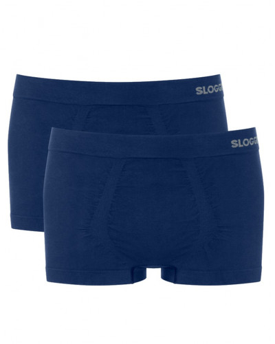 Boxer Sloggi Men Go Smooth (Juego de 2) (Deep water)