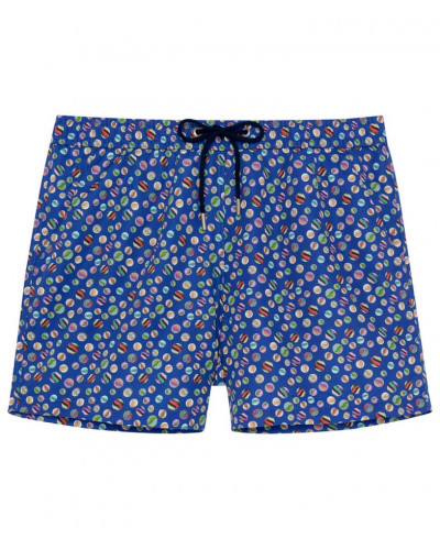 Short de baño HOM Socoa (Navy imprimé)