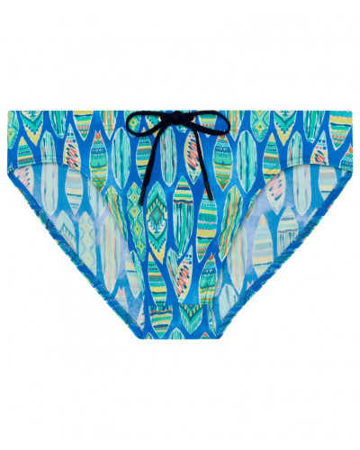 Swim mini briefs HOM Marbella (Bleu Imprimé)