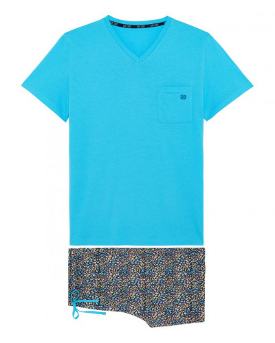 Short pajamas 100% cotton HOM Buddy (Multicolore)