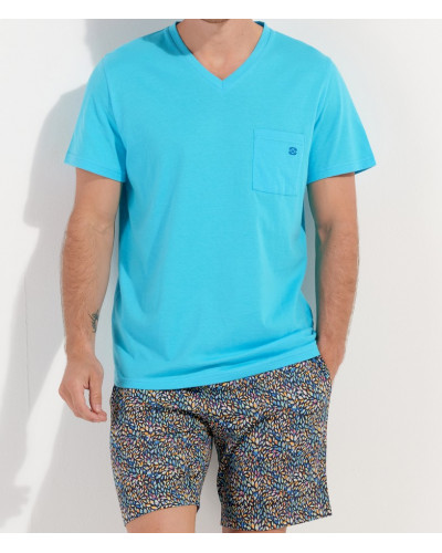 Short pajamas 100% cotton HOM Buddy (Multicolore)