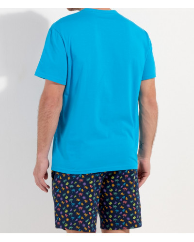 Pijamas corto 100% algodón HOM California (Multicolore)