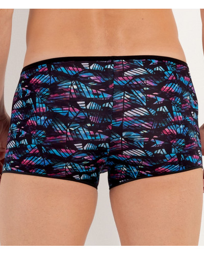 Shorty HOM Plumes Blackrock (Imprimé Noir)