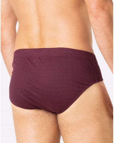 Paquete de 3 braguitas 100% Algodón Eminence (Bordeaux/Ciel/Marine)