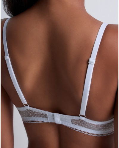 Soutien-gorge triangle armatures Aubade Illusion Fauve (Blanc)