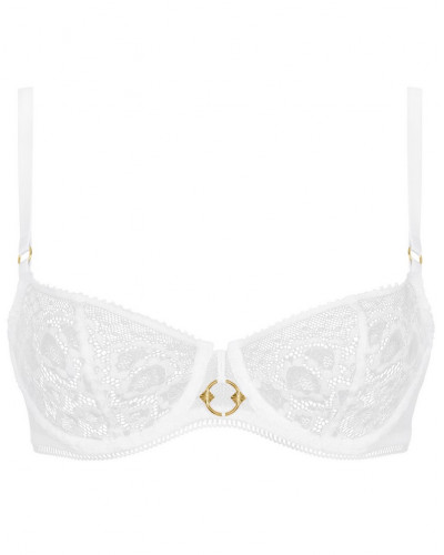 Sujetador corbeille Aubade Illusion Fauve (Blanco)