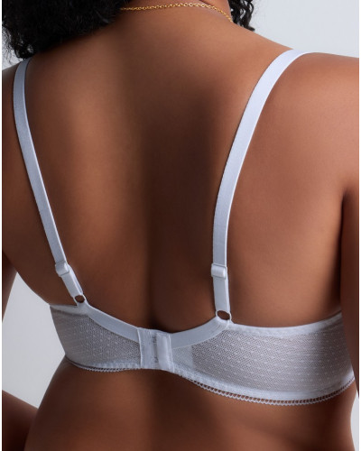 Soutien-gorge coque plunge Aubade Illusion Fauve (Blanc)