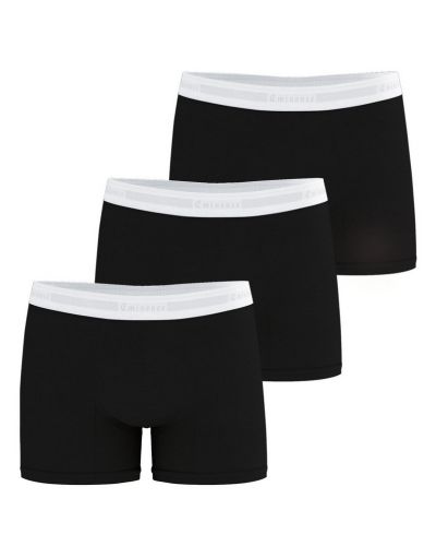 Paquete de 3 boxers de algodón Eminence Tailor (Negro)