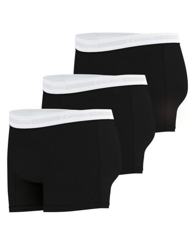 Paquete de 3 boxers de algodón Eminence Tailor (Negro)