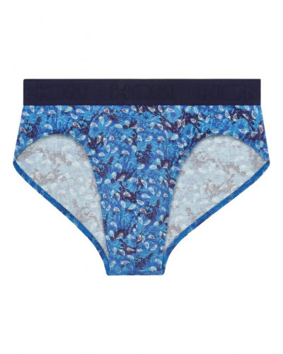 Calzoncillo mini HO1 HOM Vibe (Imprimé Bleu)