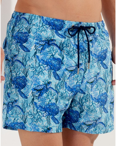 Short de baño HOM Tartane (Bleu Imprimé)