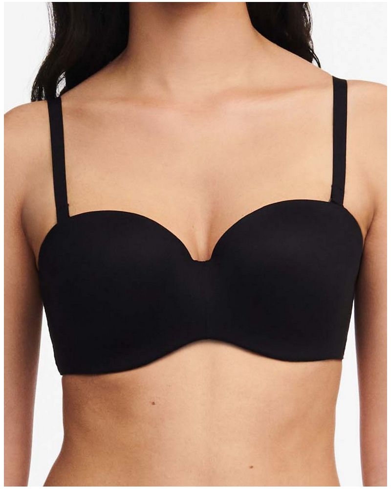 Padded bandeau bra Chantelle EasyFeel Norah (Black)