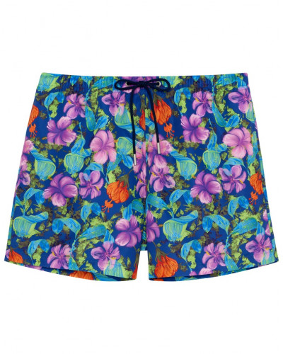 Short de bain HOM Balata (Navy imprimé)