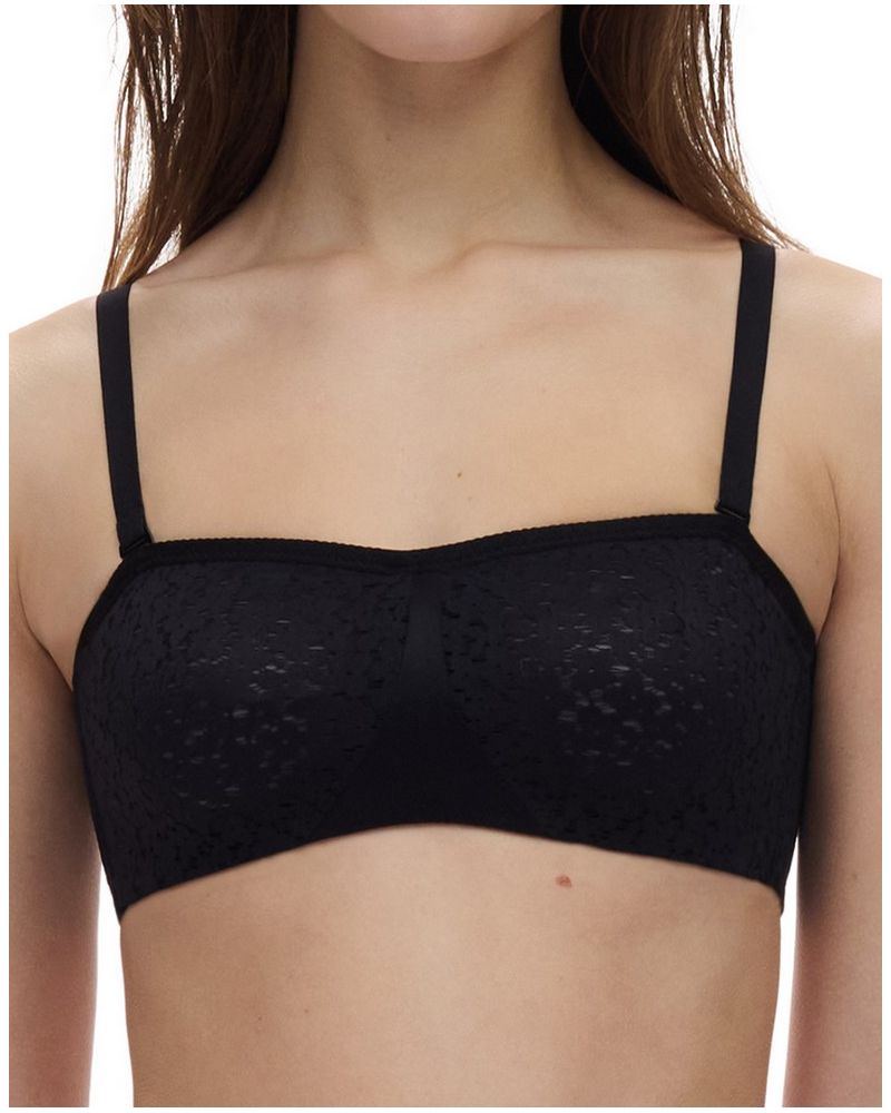 Bandeau underwired bra Chantelle EasyFeel Norah (Black)