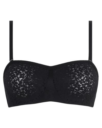 Sujetador con aros bandeau Chantelle EasyFeel Norah (Negro)