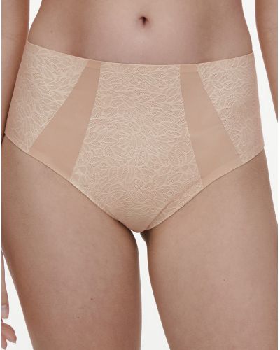 Culotte maintien taille haute Chantelle Pure Lace (Beige Doré)