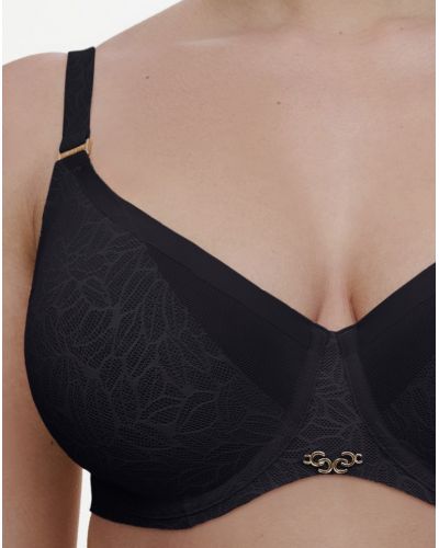 Sujetador con aros moldeado Chantelle Pure Lace (Negro)
