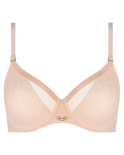 Sujetador con aros moldeado Chantelle Pure Lace (Beige Doré)