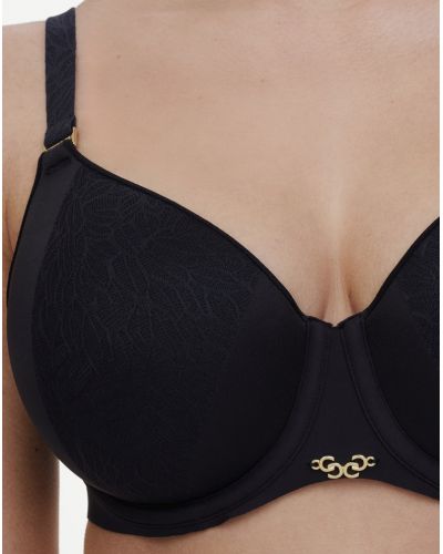 Sujetador performado spacer Chantelle Pure Lace (Negro)
