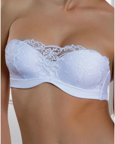 Strapless removable bra Lise Charmel Source Beauté (White)