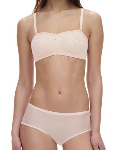 Sujetador con aros bandeau Chantelle EasyFeel Norah (Beige Doré)