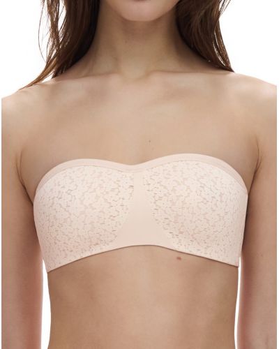 Sujetador con aros bandeau Chantelle EasyFeel Norah (Beige Doré)