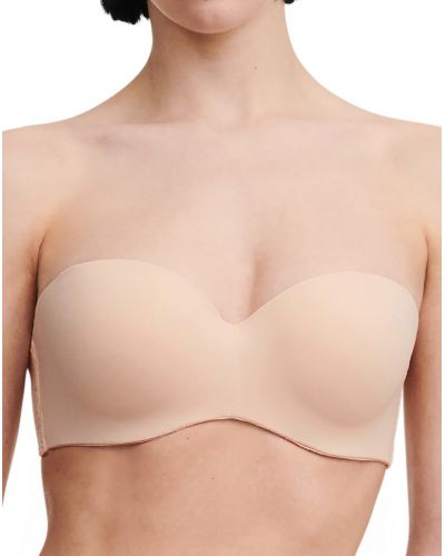 Padded bandeau bra Chantelle EasyFeel Norah (Beige Doré)