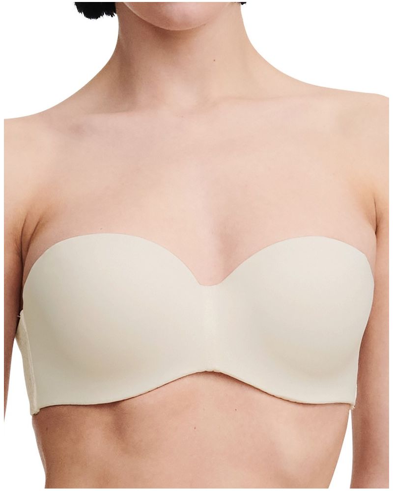 Sujetador bandeau performadeau Chantelle EasyFeel Norah (Talc)
