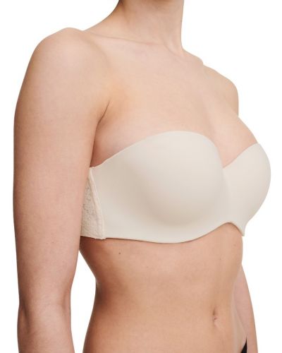 Sujetador bandeau performadeau Chantelle EasyFeel Norah (Talc)