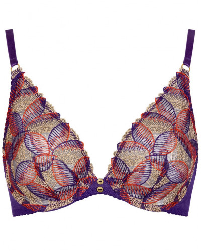 Triangle bra Aubade Life Celebration (Vivid Purple)