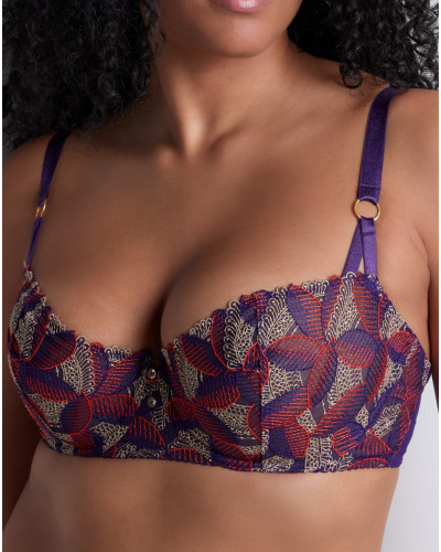 Demi bra Aubade Life Celebration (Vivid Purple)