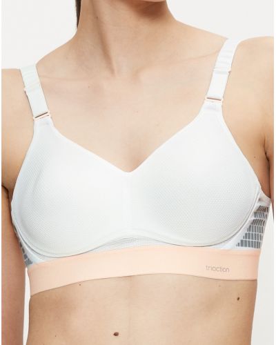 Bra sports Triumph Triaction Cardio Hybrid Lite (White)