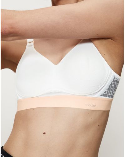 Bra sports Triumph Triaction Cardio Hybrid Lite (White)