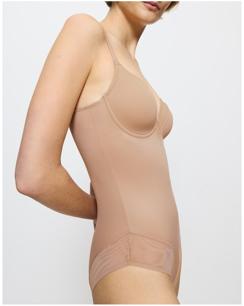 Body Femme Triumph Sans Armature - Modèle Romy - Taille 100B - Blanc - Neuf Avec Étiquette