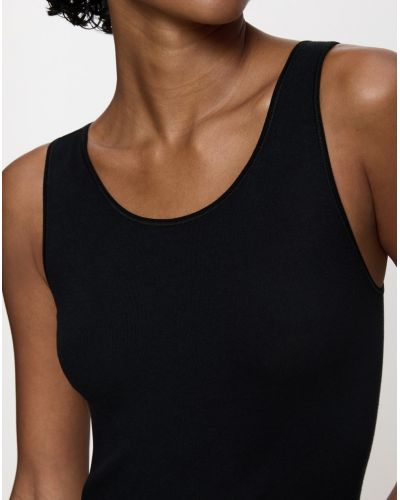 Tank top 100% cotton Triumph Katia Basics (Black)