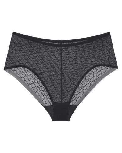 Culotte taille haute Triumph Signature Sheer (Noir)
