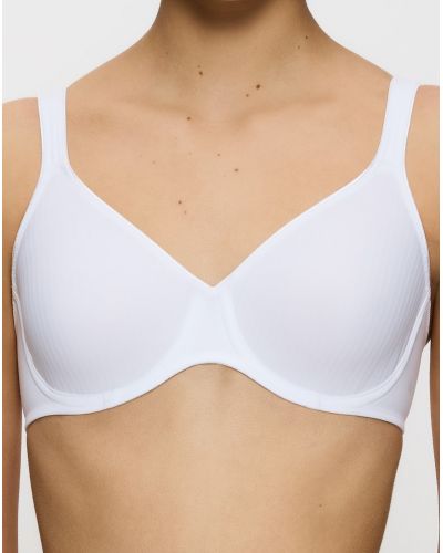 Underwired Triumph Modern Soft+Cotton (White)