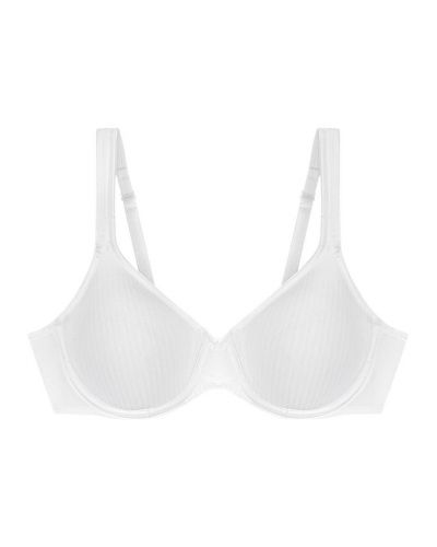 Underwired Triumph Modern Soft+Cotton (White)
