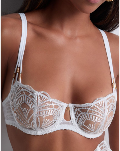 Sujetador corbeille con aros Aubade Vibes (Pearl)