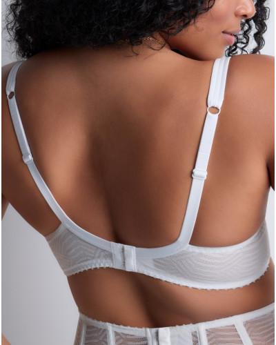 Underwired demi bra Aubade Vibes (Pearl)