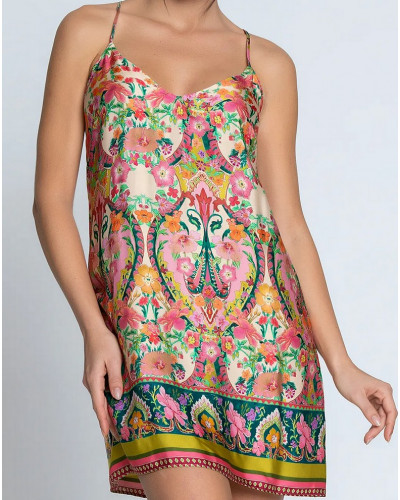 Camisón de seda Lise Charmel Libertine en Fleurs (Libre Eclosion)