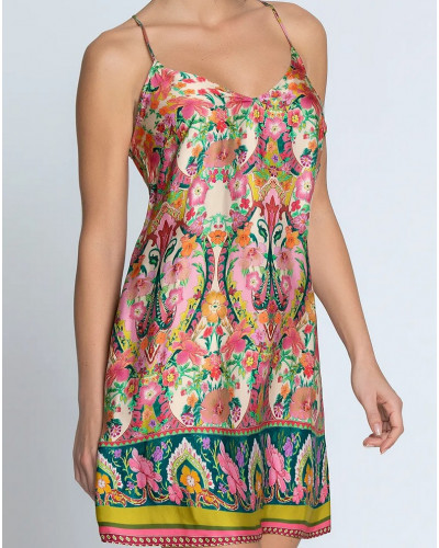 Camisón de seda Lise Charmel Libertine en Fleurs (Libre Eclosion)