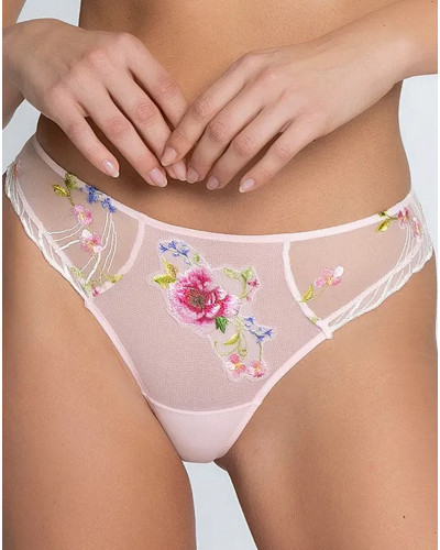Slip séduction Lise Charmel Libertine en Fleurs (Libre Eclosion)