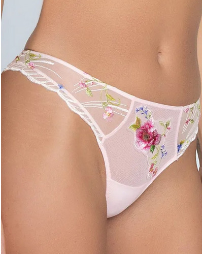 Tanga Lise Charmel Libertine en Fleurs (Libre Eclosion)
