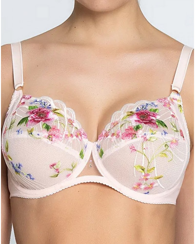 Soutien-gorge Lise Charmel Sensation Plaisir 85C - Modèle Padde Couleur écru Nacré, Neuf Avec étiquettes