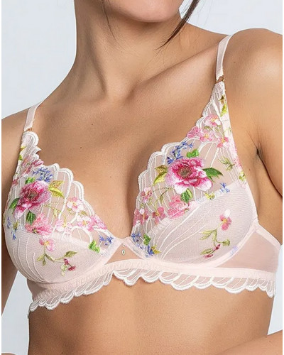 Soutien-gorge glamour Lise Charmel Libertine en Fleurs (Libre Eclosion)