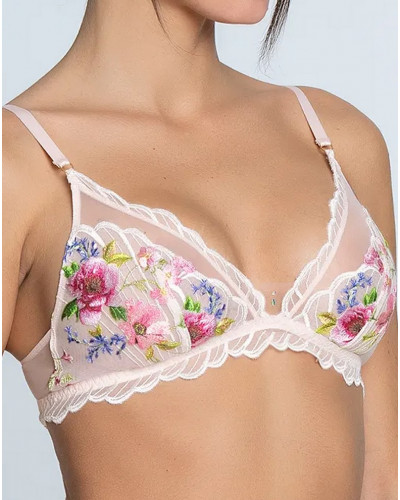 Sujetador sin aros Lise Charmel Libertine en Fleurs (Libre Eclosion)