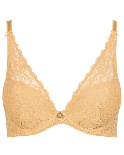 Soutien-gorge plunge foulard Aubade Rosessence (Sunshine)