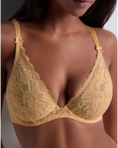 Soutien-gorge triangle armatures Aubade Rosessence (Sunshine)