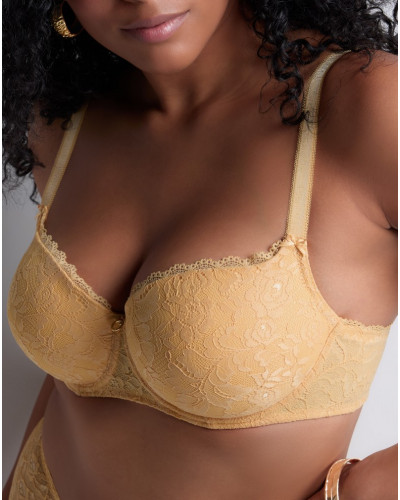 Soutien-gorge corbeille coque confort Aubade Rosessence (Sunshine)
